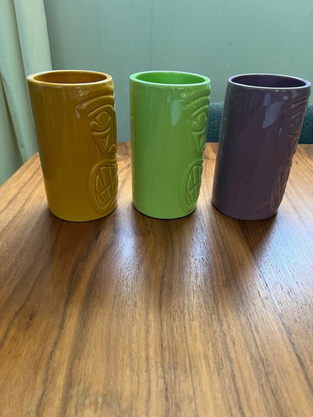 Ceramic Tiki Vases - Picture 3 of 4